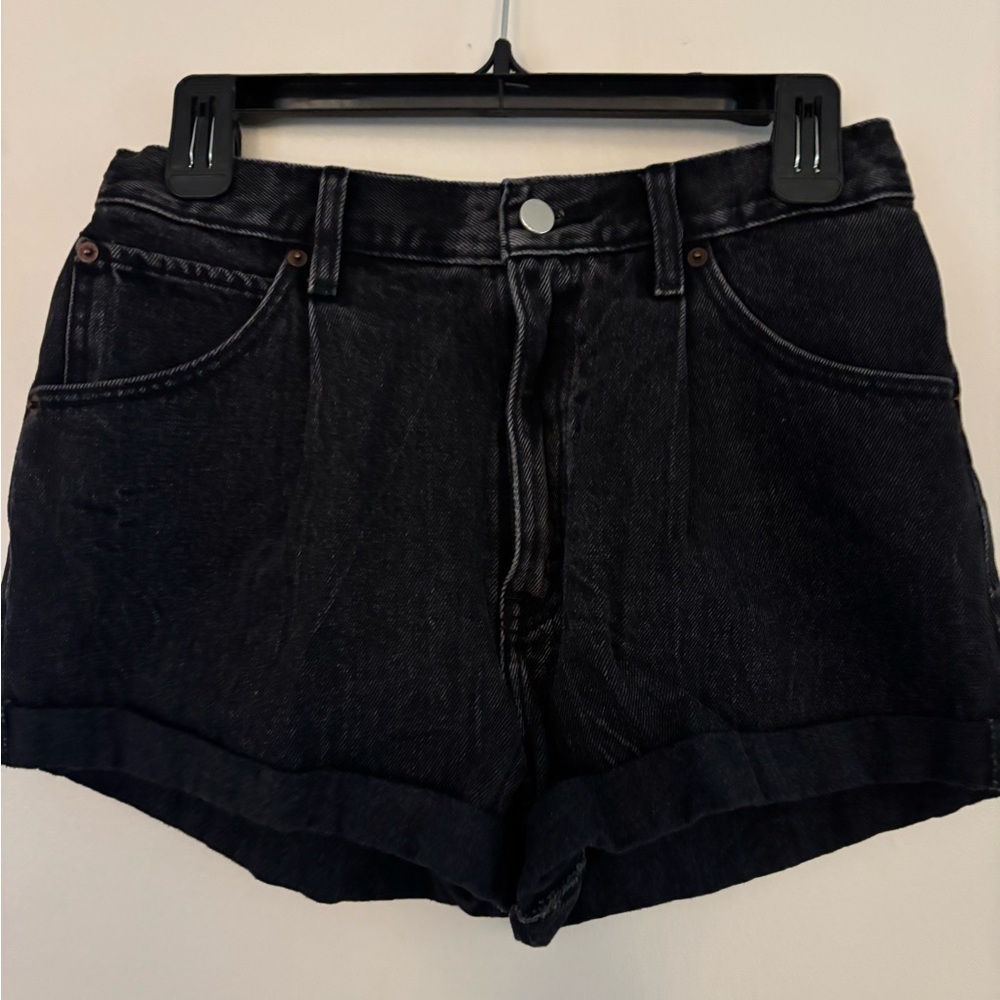 Abercrombie & Fitch Black Jean Shorts